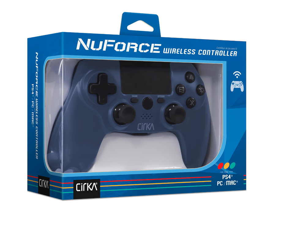Cirka M07526-TB NuForce PS4/PC/Mac vezeték nélküli alkonykék kontroller
