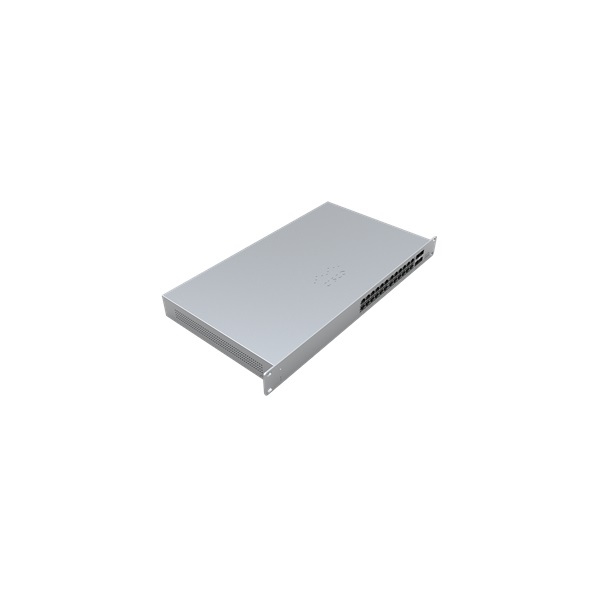 Cisco Meraki MS120-24P-HW 24x GbE PoE+ LAN 4x SFP port L2 menedzselhető PoE+ switch