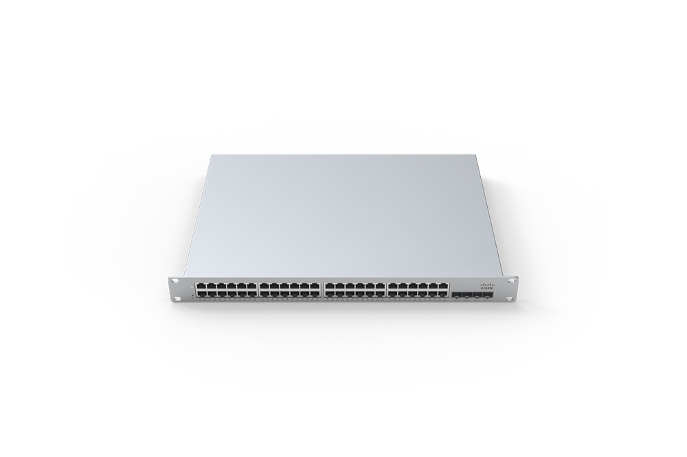 Cisco Meraki MS225-48FP-HW 48x GbE PoE+ LAN 4x SFP+ port L2 menedzselhető PoE+ switch