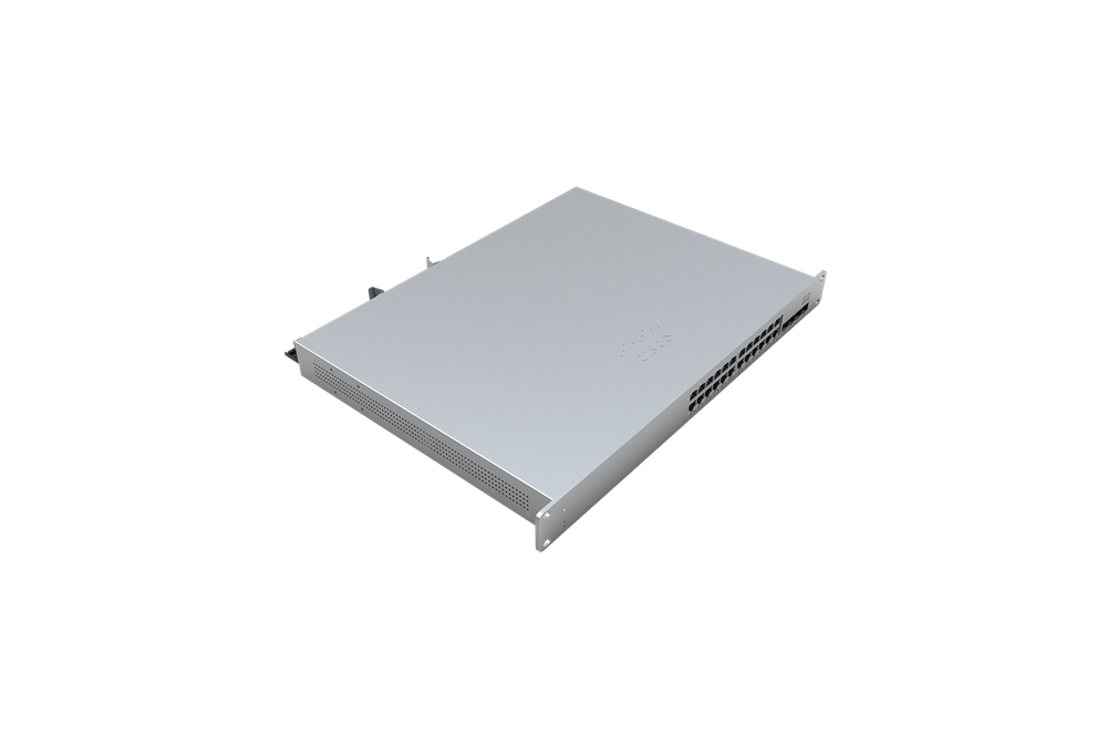 Cisco Meraki MS250-24P-HW 24x GbE PoE+ LAN 4x SFP+ port L3 menedzselhető PoE+ switch