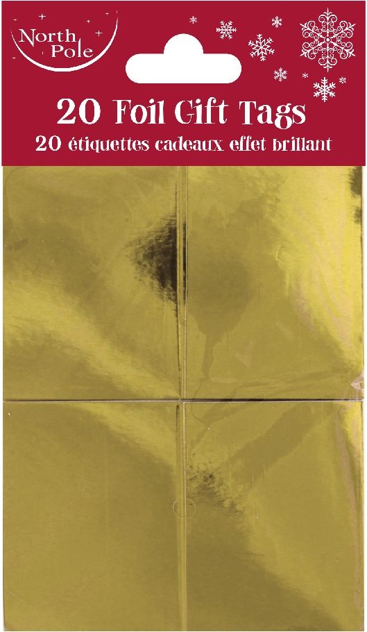 Clairefontaine 20 db/csomag arany ajándékkísérő kártya