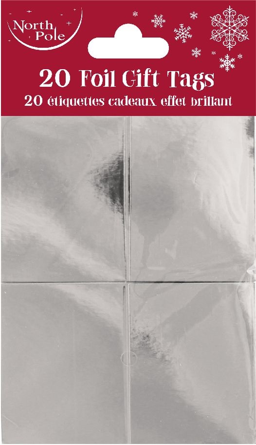 Clairefontaine 20 db/csomag ezüst ajándékkísérő kártya