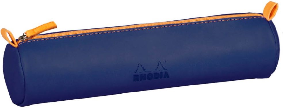 Clairefontaine Rhodiarama 215x5cm hengeres műbőr éjkék tolltartó