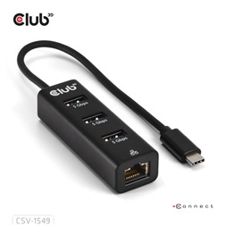 Club 3D CSV-1549 1Gb/s USB-C RJ45 hálózati adapter