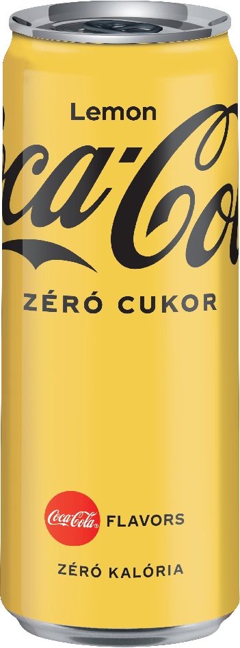 Coca-Cola Zero Lemon 0,33l dobozos üdítőital