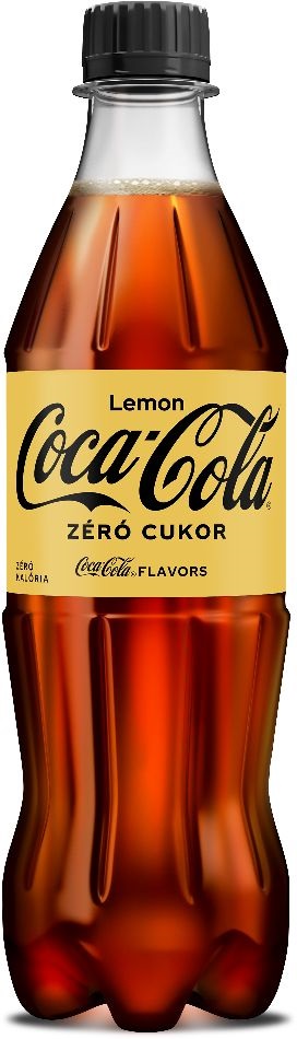 Coca-Cola Zero Lemon 0,5l PET palackos üdítőital