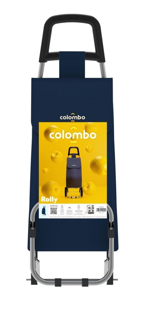 Colombo ROLLY kék bevásárló kocsi 25kg/40liter CRL001B
