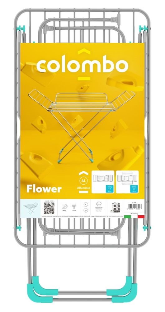 Colombo FLOWER 30m szétnyitható szárnyas ruhaszárító ST798