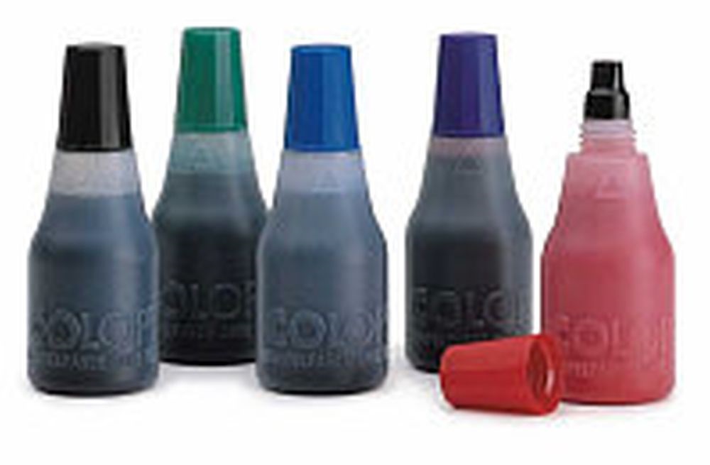 Colop C 801/25ml fekete bélyegzőfesték
