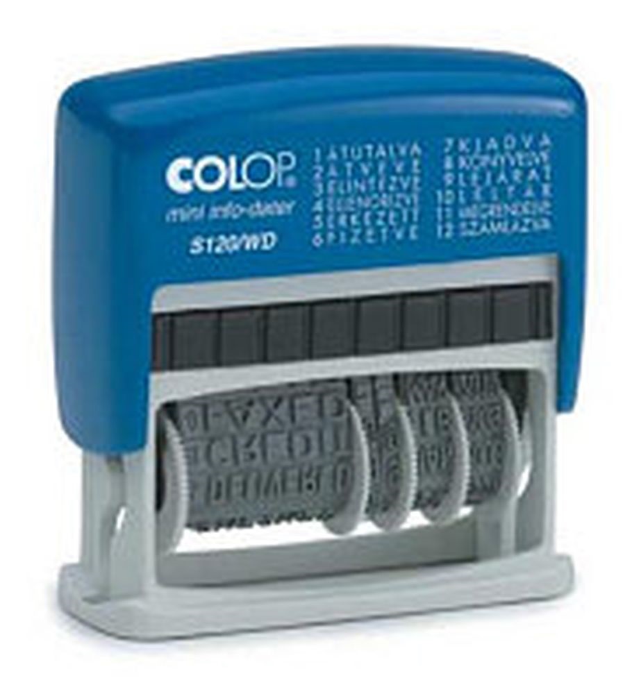 Colop S 120/WD dátumos szóbélyegző BL