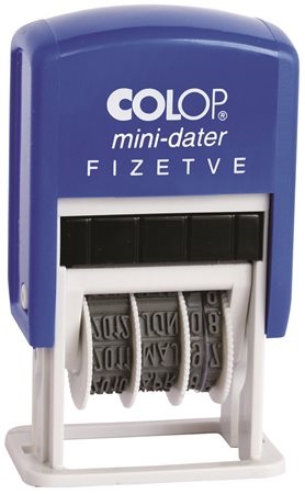 Colop S 160/L FIZETVE feliratos bélyegző BL