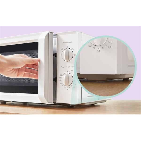 Comfee CMO-MP012 OC-WH 700W 19L fehér mikrohullámú sütő (Újszerű)