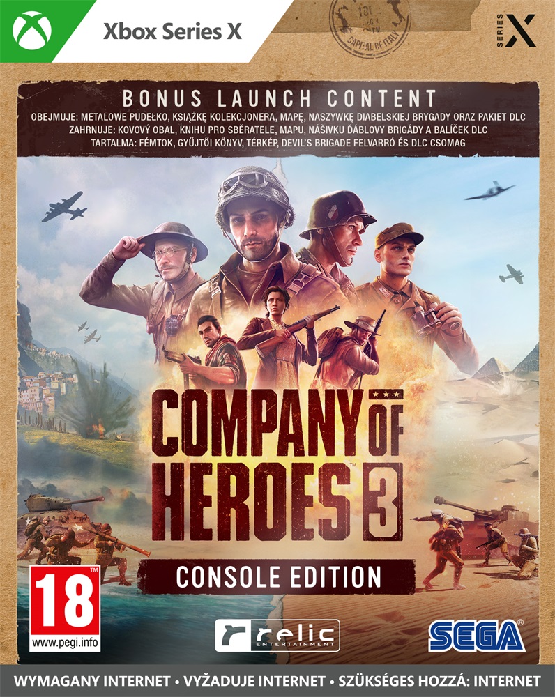 Company of Heroes 3: Console Edition Xbox Series játékszoftver