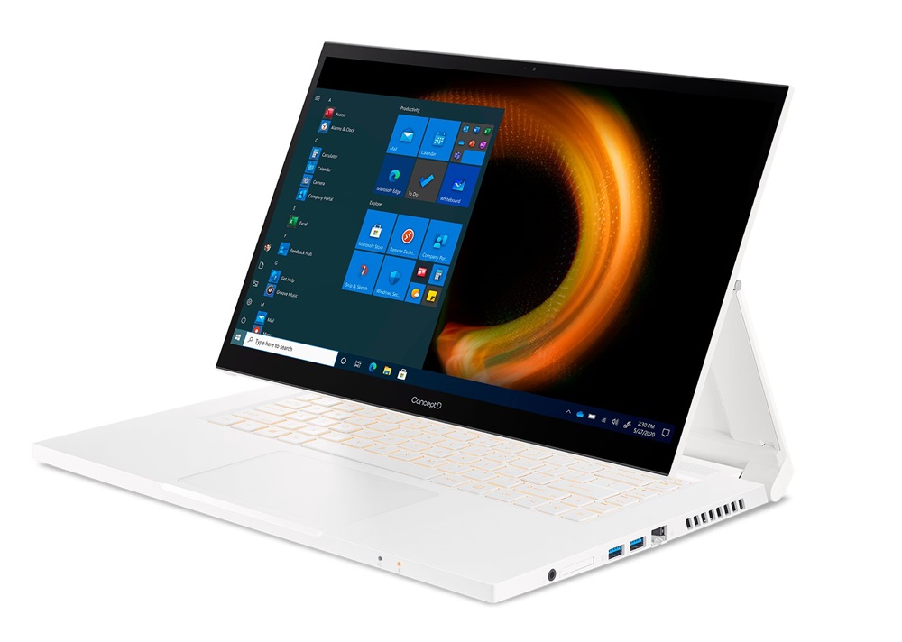 ConceptD CC315-73P-7428 15,6"FHD/Intel Core i7-11800H/16GB/1TB/Quadro T1200 4GB/Win11 Pro/fehér laptop