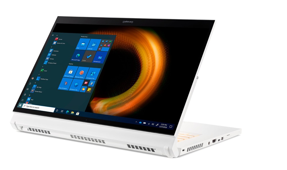 ConceptD CC315-73P-7428 15,6"FHD/Intel Core i7-11800H/16GB/1TB/Quadro T1200 4GB/Win11 Pro/fehér laptop