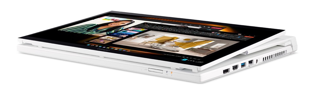 ConceptD CC715-72P-79C2 15,6"UHD/Intel Core i7-11800H/32GB/1TB/RTX A3000 6GB/Win11 Pro/fehér laptop