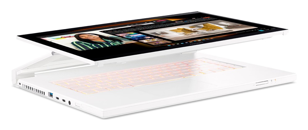 ConceptD CC715-72P-79C2 15,6"UHD/Intel Core i7-11800H/32GB/1TB/RTX A3000 6GB/Win11 Pro/fehér laptop