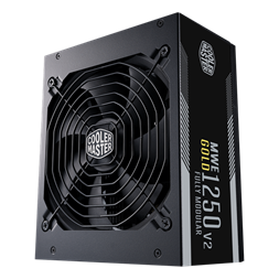 Cooler Master 1250W 80+ Gold ventillátorral moduláris tápegység