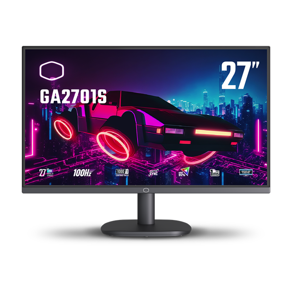 Cooler Master 27" GA2701S FHD 100Hz HDMI/VGA gamer monitor