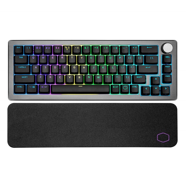 Cooler Master CK721 (Brown Switch) RGB HUN mechanikus vezeték nélküli gamer billentyűzet