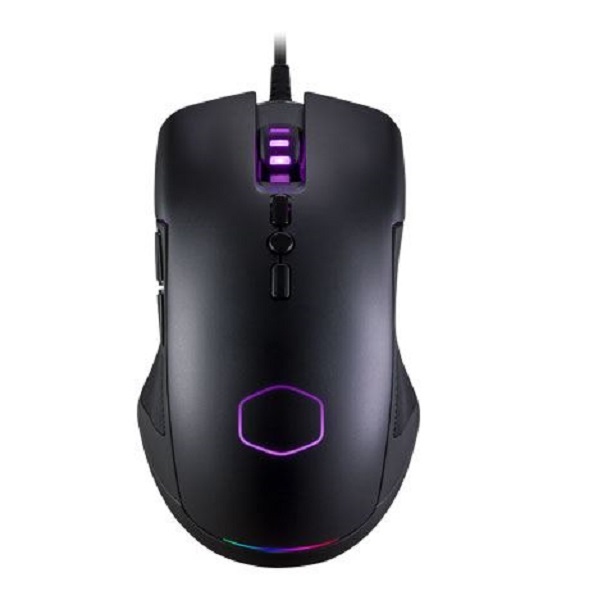 Cooler Master CM310 USB RGB fekete gamer egér