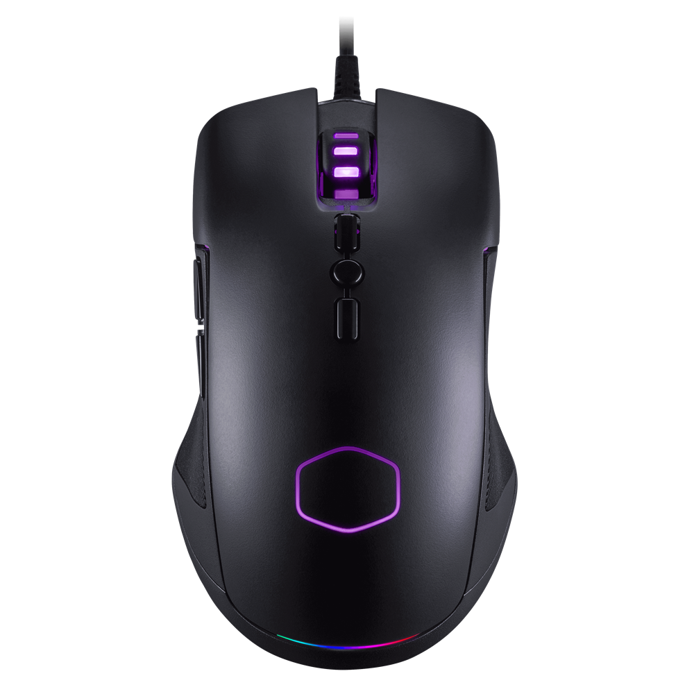 Cooler Master CM310 USB RGB fekete gamer egér