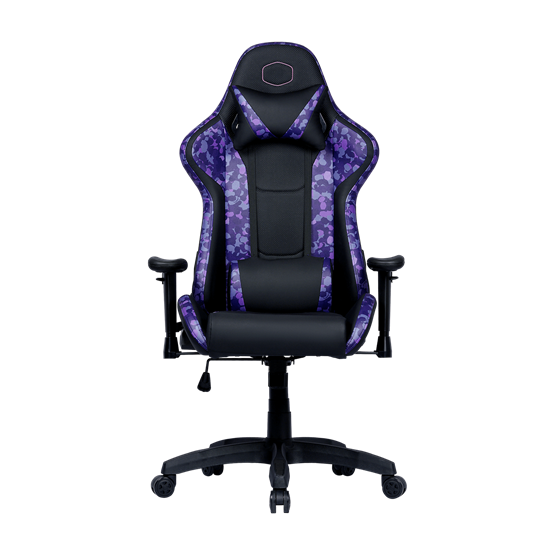 Cooler Master Caliber R1S CAMO fekete-lila gamer szék