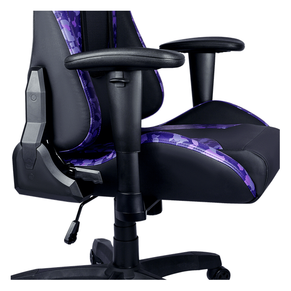 Cooler Master Caliber R1S CAMO fekete-lila gamer szék