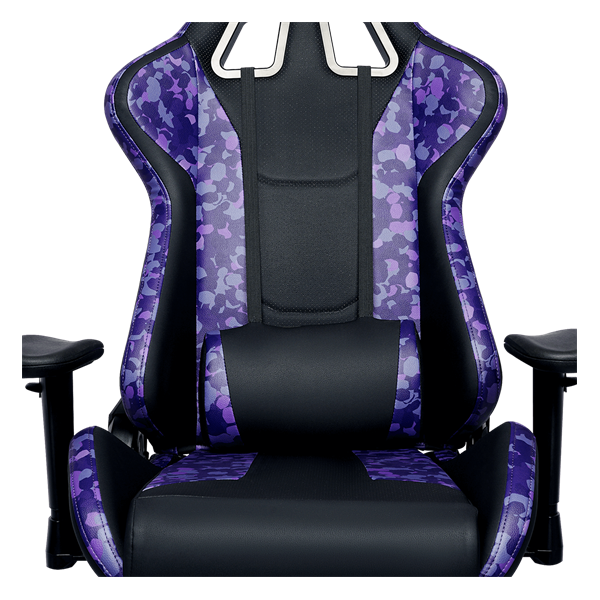 Cooler Master Caliber R1S CAMO fekete-lila gamer szék