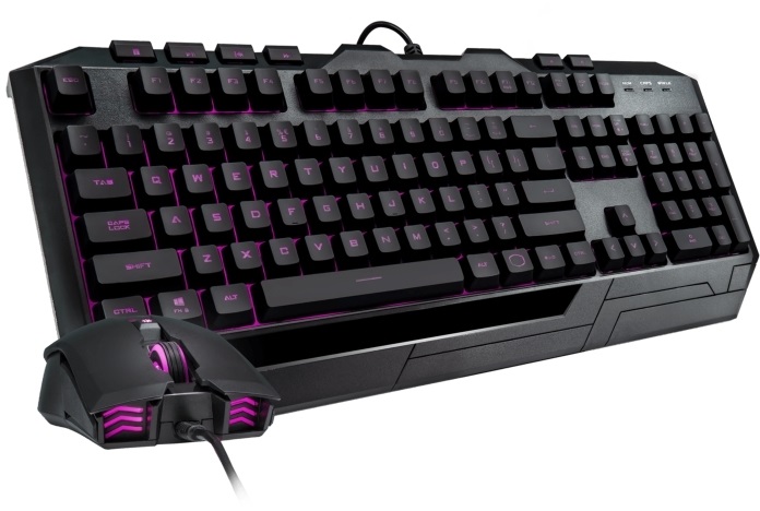 Cooler Master Devastator 3 Plus HUN fekete USB billentyűzet + egér