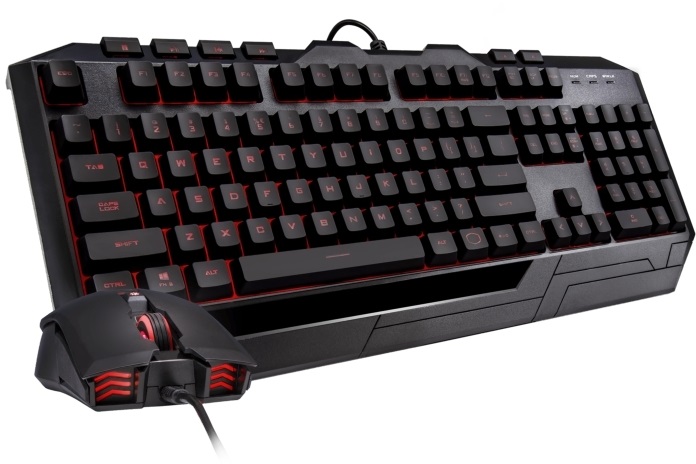 Cooler Master Devastator 3 Plus HUN fekete USB billentyűzet + egér