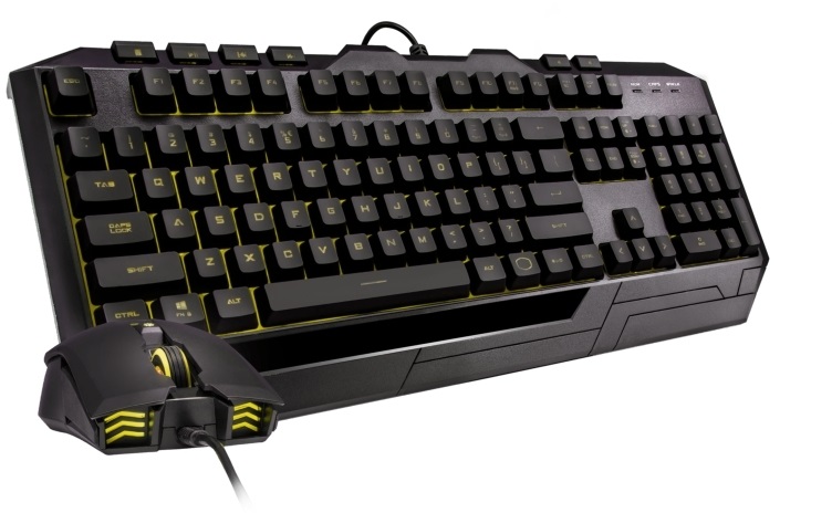 Cooler Master Devastator 3 Plus HUN fekete USB billentyűzet + egér