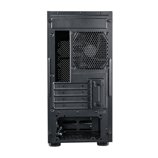 Cooler Master Elite 300 Steel táp nélküli ablakos MT Mini Tower számítógépház fekete