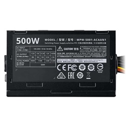 Cooler Master Elite V3 500W 12 cm ventilátorral dobozos tápegység