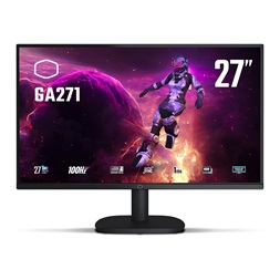 Cooler Master 27" GA271 QHD VA 100Hz DP/HDMI fekete LED gamer monitor