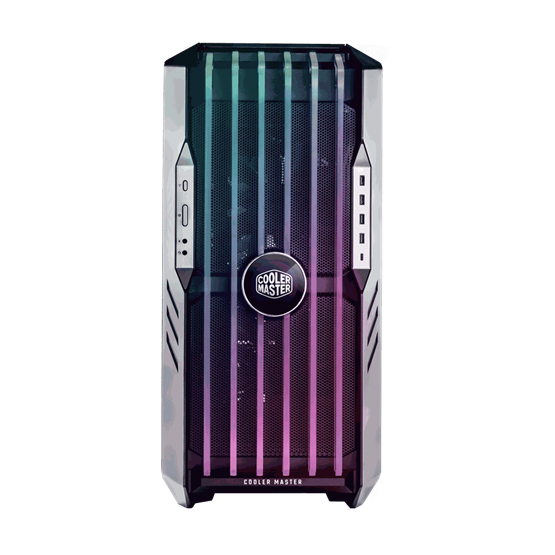 Cooler Master HAF 700 EVO fehér (táp nélküli) ablakos ARGB mATX