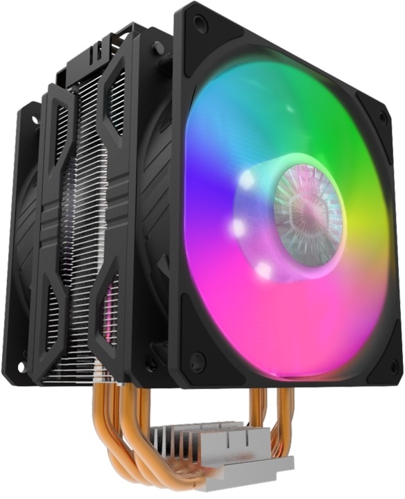 Cooler Master Hyper 212 LED Turbo ARGB 650-1800RPM (Intel, AMD) processzor hűtő
