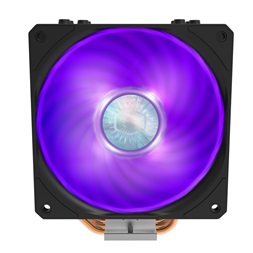 Cooler Master Hyper 212 RGB 120x80x158mm 650-1800RPM (Intel, AMD) processzor hűtő