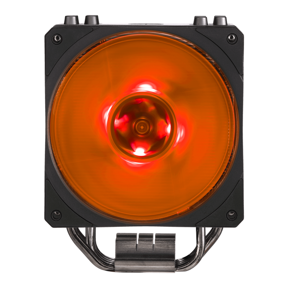 Cooler Master Hyper 212 RGB Black Edition 120x79,6x159mm 650-2000RPM (Intel, AMD) processzor hűtő