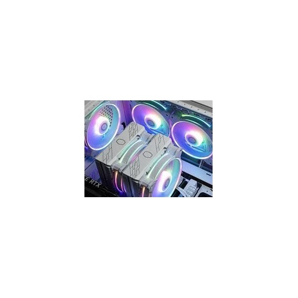 Cooler Master MFL-B4DW-16NP2-R2 MasterFan MF140 Halo2 fehér ház hűtőventilátor