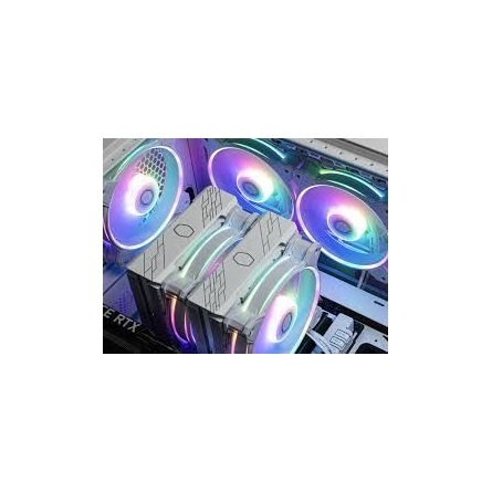 Cooler Master MFL-B4DW-16NP2-R2 MasterFan MF140 Halo2 fehér ház hűtőventilátor