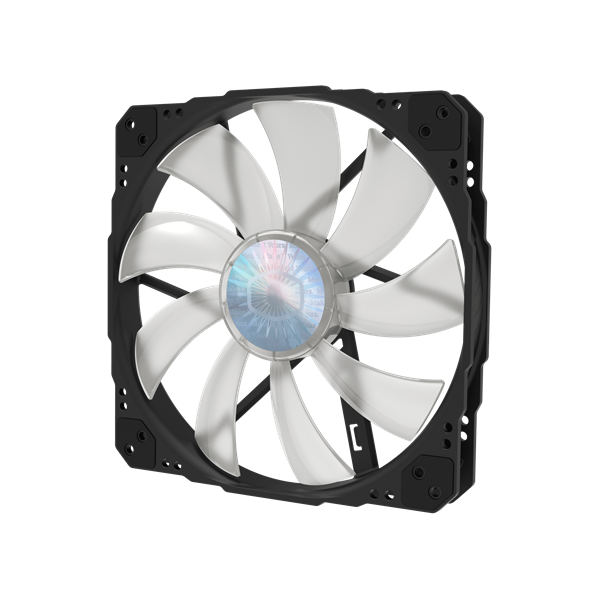 Cooler Master MFX-B3DN-08NP2-R1 SickleFlow 200 ARGB fekete ház hűtőventilátor