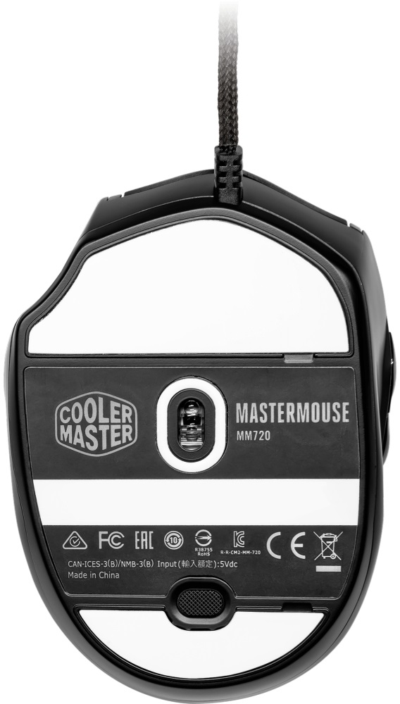 Cooler Master MM720 Matte 16000DPI RGB fekete gamer egér