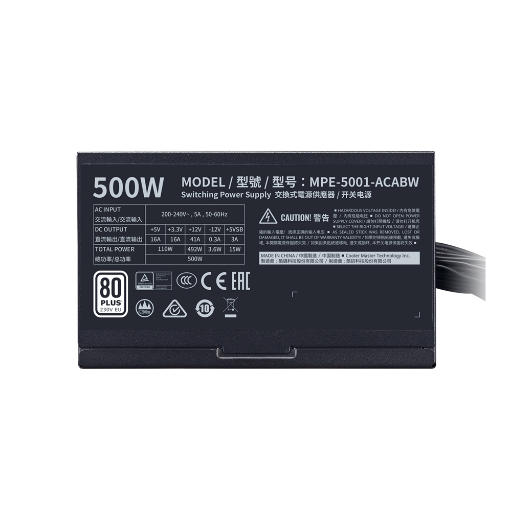 Cooler Master MPE-5001-ACABW-EU táp