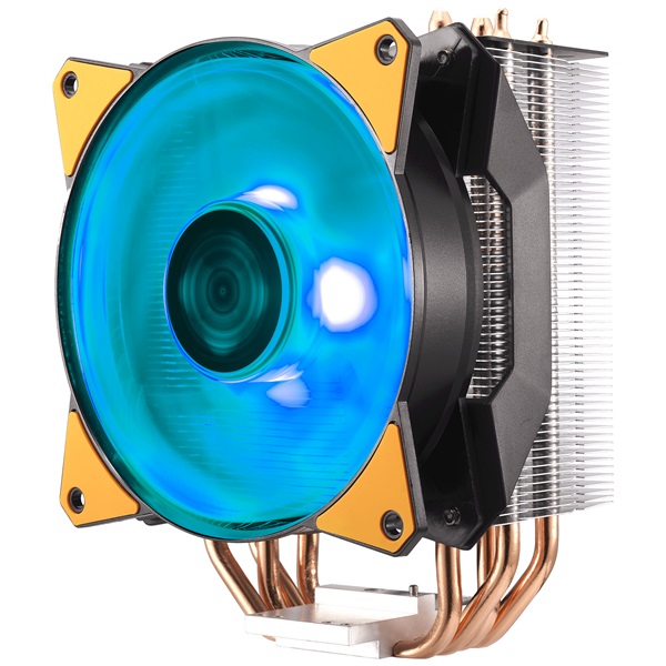Cooler Master MasterAir MA410P TUF Gaming 84x129x158 650-2000RPM (Intel, AMD) LED processzor hűtő