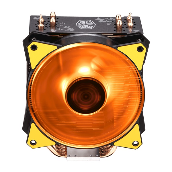 Cooler Master MasterAir MA410P TUF Gaming 84x129x158 650-2000RPM (Intel, AMD) LED processzor hűtő