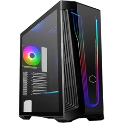 Cooler Master MasterBox 540 táp nélküli ablakos Mid Tower számítógépház fekete