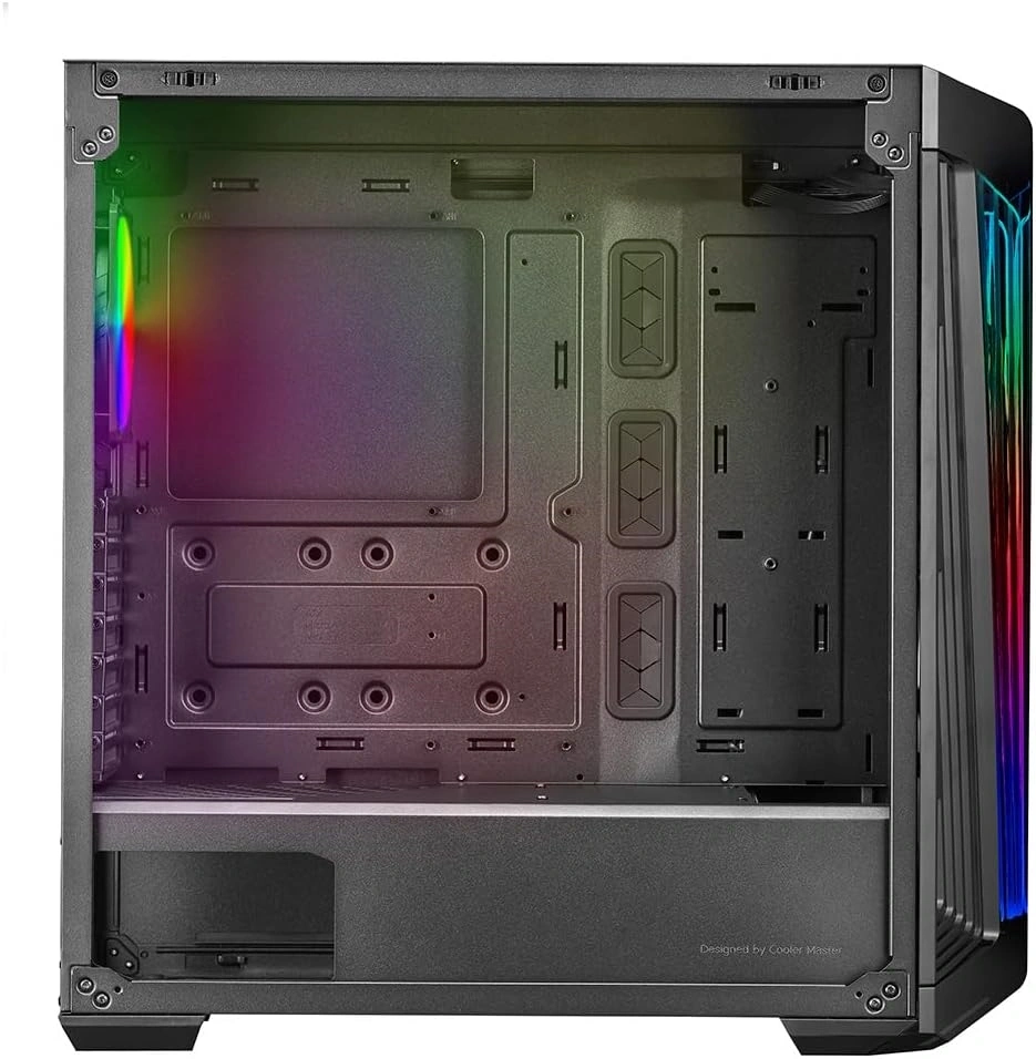 Cooler Master MasterBox 540 táp nélküli ablakos Mid Tower számítógépház fekete