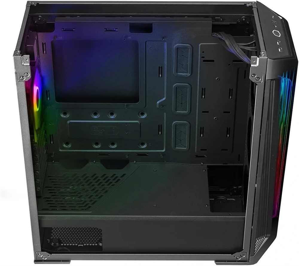 Cooler Master MasterBox 540 táp nélküli ablakos Mid Tower számítógépház fekete