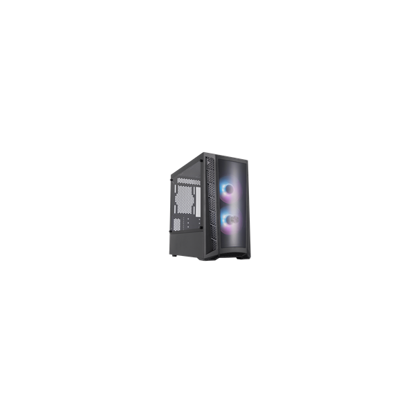 Cooler Master MasterBox MB320L ARGB fekete (táp nélküli) mini-ITX ház